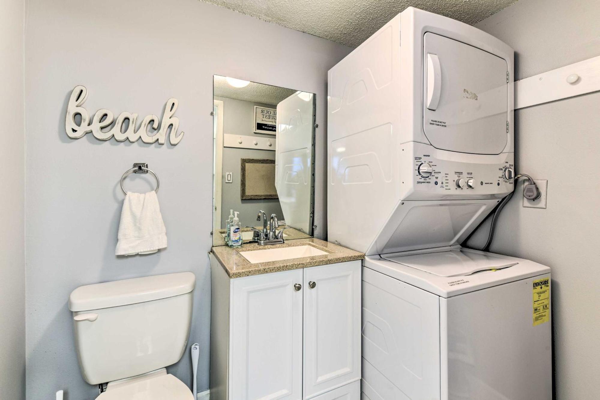 Panama City Beachfront Condo, Near Pier Park! Exterior foto